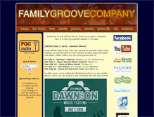 Tablet Screenshot of familygrooveco.com